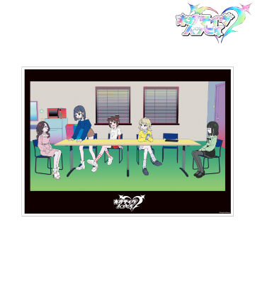 ネガティヴハッピィ A3マット加工ポスター ver.B