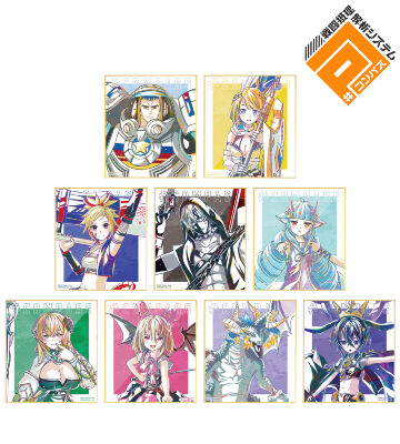 トレーディング Ani-Art 第2弾 ミニ色紙 ver.A