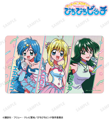 ぴちぴちピッチ アクスタ 缶バッジ カラ鉄 カフェ リナ まとめ アニメ「ぴちぴちピッチ」描き下ろし 洞院 リナ メイドver. BIG