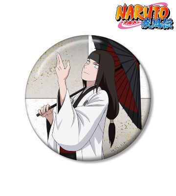 描き下ろし 日向ネジ 番傘和装ver. 100mm缶バッジ