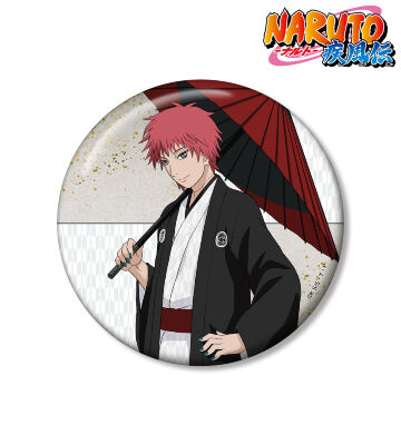 描き下ろし サソリ 番傘和装ver. 100mm缶バッジ