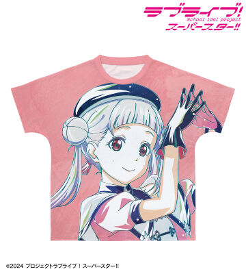 描き下ろし 嵐 千砂都 スーパースター!!ver. Ani-Art フルグラフィックTシャツ