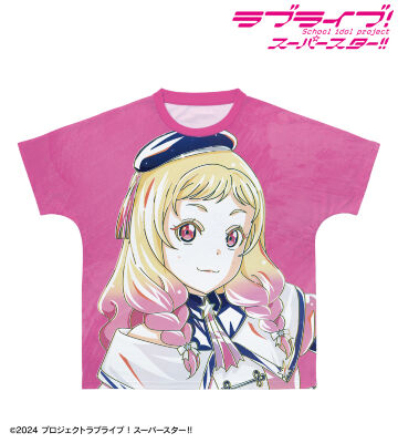 即購入可 ラスト1点 新品未開封 若菜四季 アイコン Tシャツ Lサイズ ラブライブ！スーパースター!! - 若菜 四季 Ani-Sketch Tシャツ