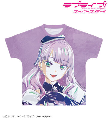 描き下ろし ウィーン・マルガレーテ スーパースター!!ver. Ani-Art フルグラフィックTシャツ