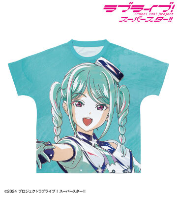 描き下ろし 鬼塚冬毬 スーパースター!!ver. Ani-Art フルグラフィックTシャツ
