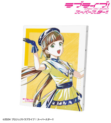 描き下ろし 桜小路きな子 スーパースター!!ver. Ani-Art F3号キャンバスボード