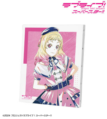 描き下ろし 鬼塚夏美 スーパースター!!ver. Ani-Art F3号キャンバスボード