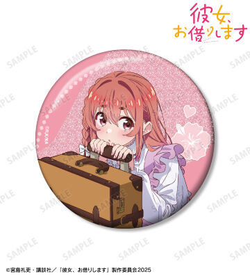 桜沢 墨 75mmグリッター缶バッジ