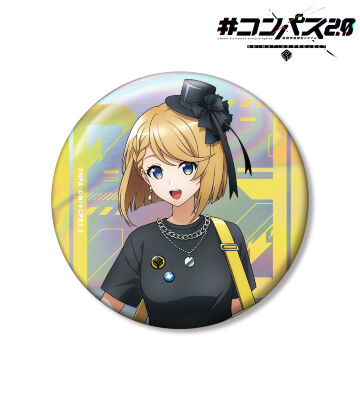 描き下ろし ジャンヌ ロックバンドver. 75mmオーロラ缶バッジ