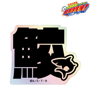 スペルビ・スクアーロ（10年後） ar-Unity モチーフネームデザイン オーロラステッカー