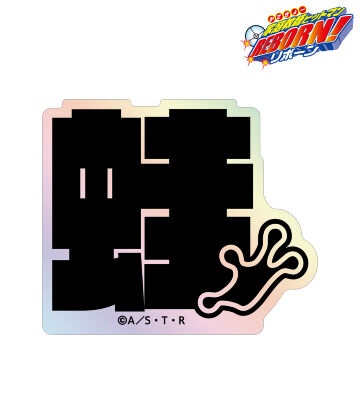 フラン ar-Unity モチーフネームデザイン オーロラステッカー
