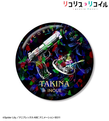 井ノ上たきなモチーフ A:code ホログラム缶バッジ