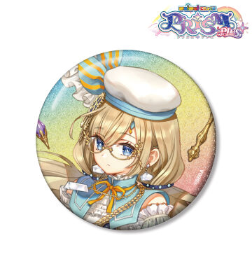 リズ 75mmグリッター缶バッジ