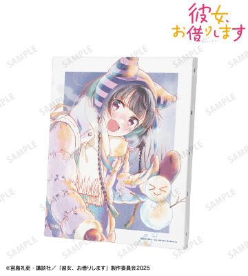 八重森みに Ani-Art aqua label 第2弾 キャンバスボード