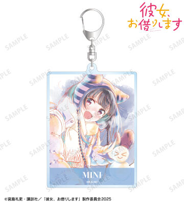 八重森みに Ani-Art aqua label 第2弾 BIGアクリルキーホルダー