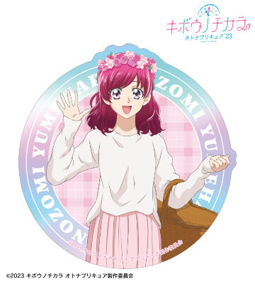描き下ろし 夢原 のぞみ ピクニックver. オーロラステッカー