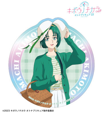 描き下ろし 秋元 こまち ピクニックver. オーロラステッカー