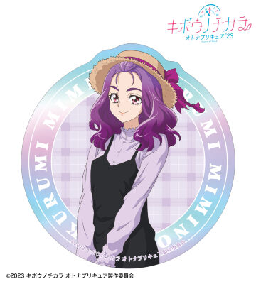 描き下ろし 美々野 くるみ ピクニックver. オーロラステッカー