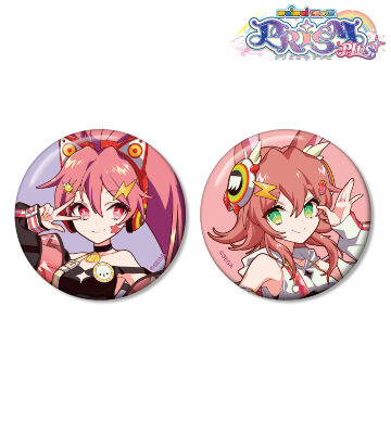 乙姫&ラズ 缶バッジ2個セット