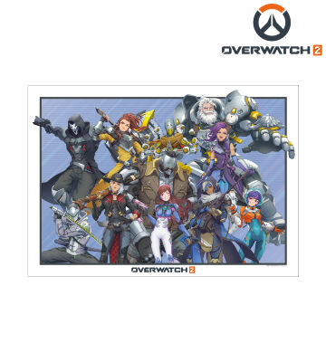 メレさんイラスト 集合 A3マット加工ポスター ver.C