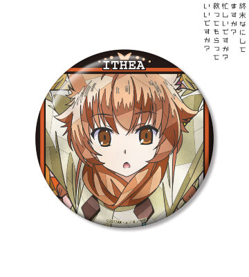 アイセア Aure Glass 100mm缶バッジ