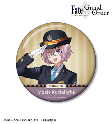 マシュ・キリエライト 推し旅コラボver. 100mm缶バッジ