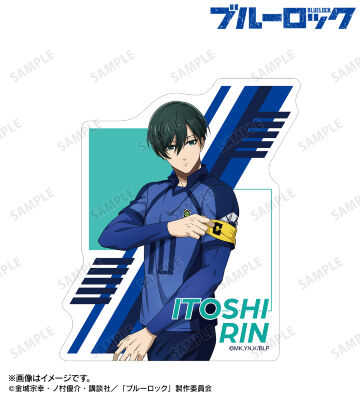 描き下ろし 糸師 凛 歩みver. ダイカットステッカー