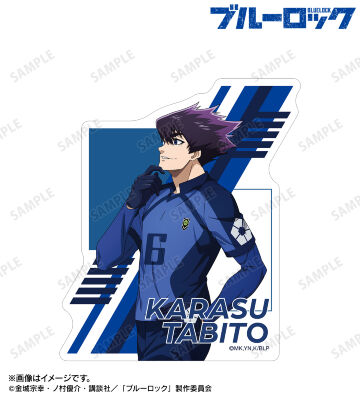 描き下ろし 烏 旅人 歩みver. ダイカットステッカー