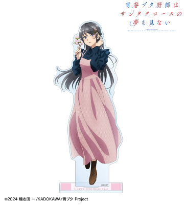 描き下ろし 桜島麻衣（春） 特大アクリルスタンド ＜桜島麻衣 バースデー2025ver.＞