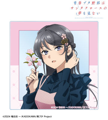 描き下ろし 桜島麻衣（春） アクリルカード ＜桜島麻衣 バースデー2025ver.＞