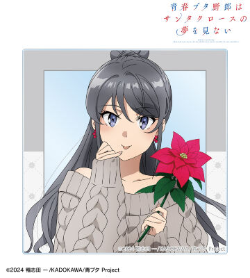 描き下ろし 桜島麻衣（冬） アクリルカード ＜桜島麻衣 バースデー2025ver.＞