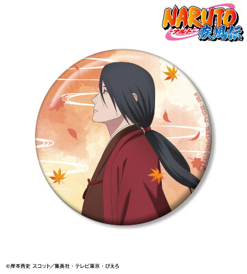 描き下ろし うちはイタチ 秋の歩みver. 100mm缶バッジ