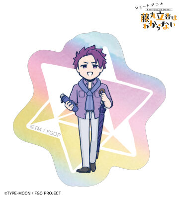 槌田先生 描き下ろし ランスロット 梅雨の合間にver. オーロラステッカー