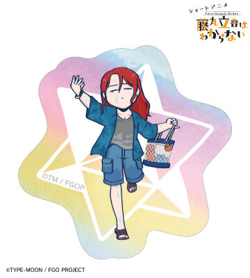 槌田先生 描き下ろし トリスタン 梅雨の合間にver. オーロラステッカー