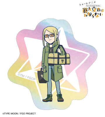 槌田先生 描き下ろし テスカトリポカ 梅雨の合間にver. オーロラステッカー