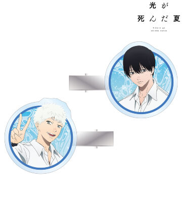 辻中佳紀&ヒカル アクリルヘアクリップ2個セット