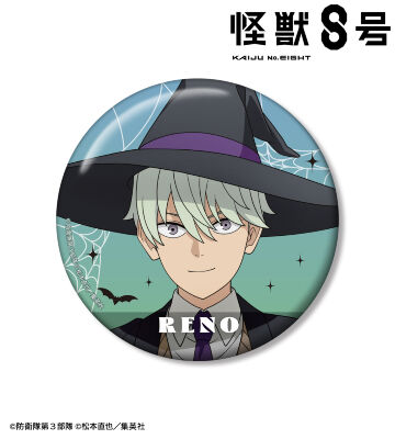 描き下ろし 市川レノ ハロウィンver. 100mm缶バッジ