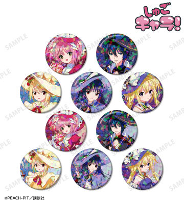 木澄 玲生さんイラスト 魔法少女&魔法使いver. トレーディングホログラム缶バッジ