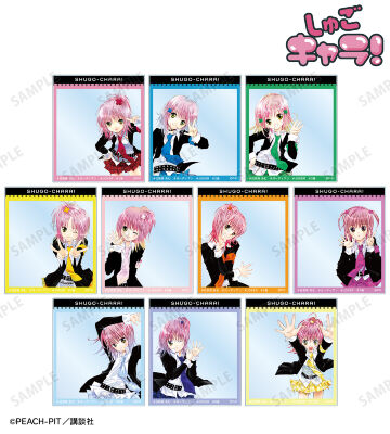 トレーディング表紙イラストSNS風アクリルカード