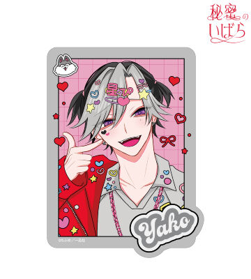 ちふゆ先生 描き下ろし 佐江城 夜光 デコラファッションver. ダイカットステッカー