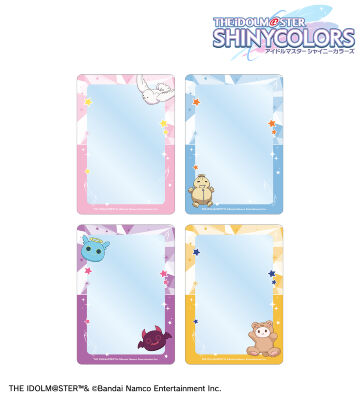 マスコットモチーフ B8硬質ケース4枚セット