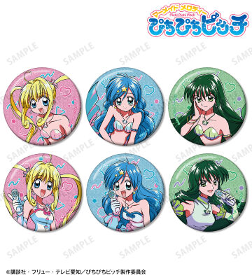 ぴちぴちピッチ 宝生波音 9点まとめ売り　キーホルダー　缶バッジ　マグネット アニメ「ぴちぴちピッチ」POP UP SHOP in マルイ | AMNIBUS