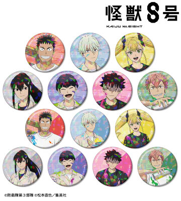 描き下ろし ペイントスタイルver. トレーディングホログラム缶バッジ