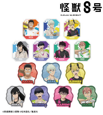 描き下ろし ペイントスタイルver. トレーディングダイカットステッカー