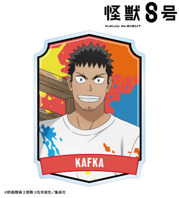 描き下ろし 日比野カフカ ペイントスタイルver. アクリルバッジ