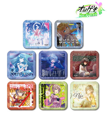 トレーディング角丸スクエア缶バッジ ver.A