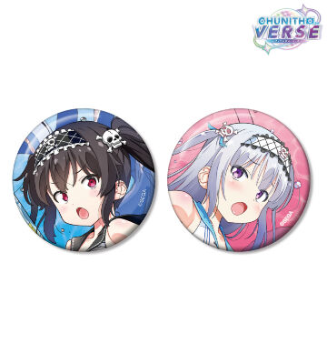 鬼蝮 ユリア&鬼蝮 アイリ 缶バッジ2個セット