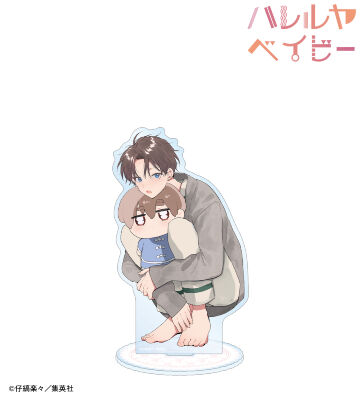 仔縞楽々先生 描き下ろし 桜咲 冬夏 お泊まりデートver. BIGアクリルスタンド