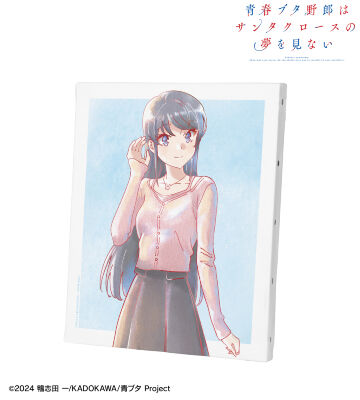 桜島麻衣 Ani-Art aqua label F3号キャンバスボード