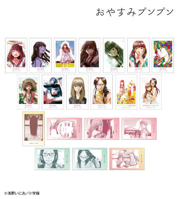 トレーディングインスタントカメラ風イラストカード